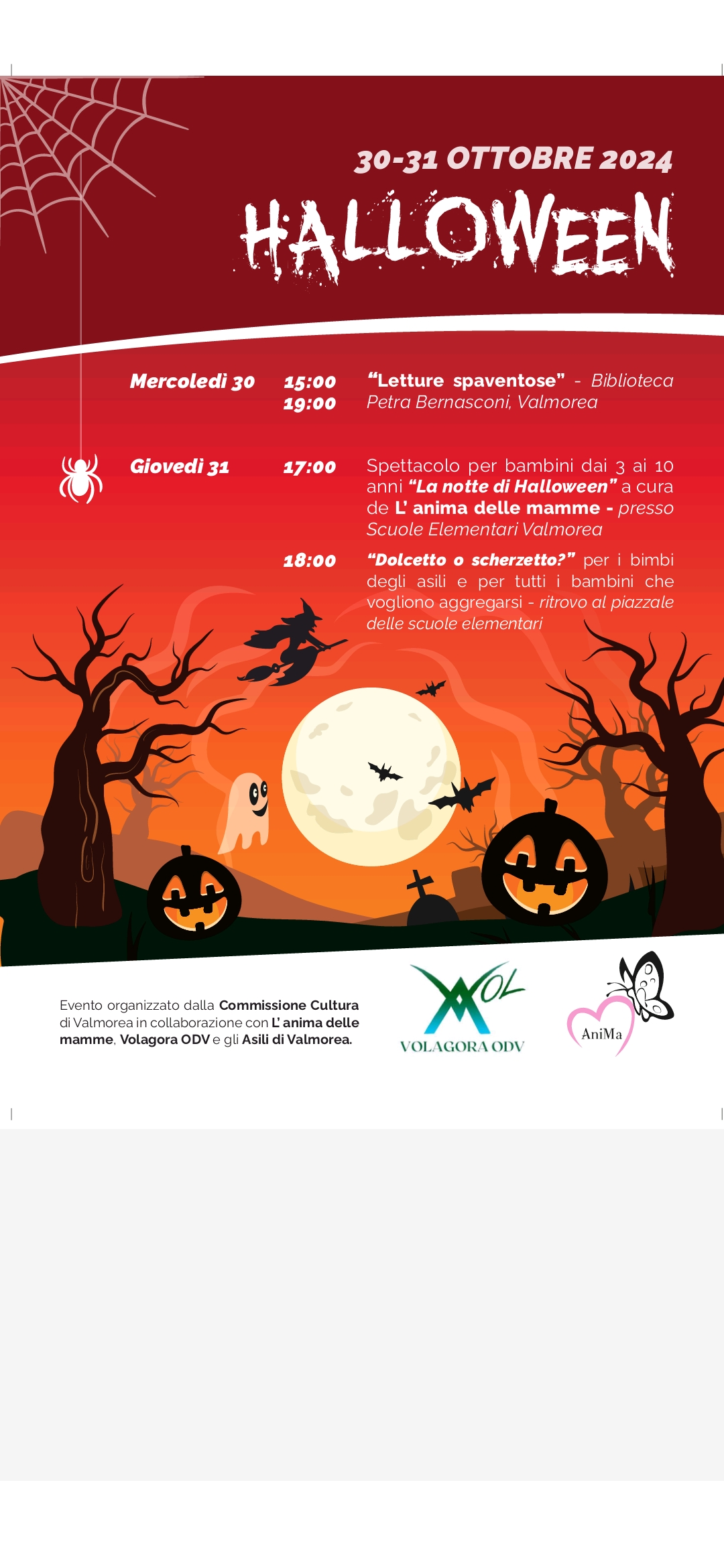 Giornate di halloween per bambini 