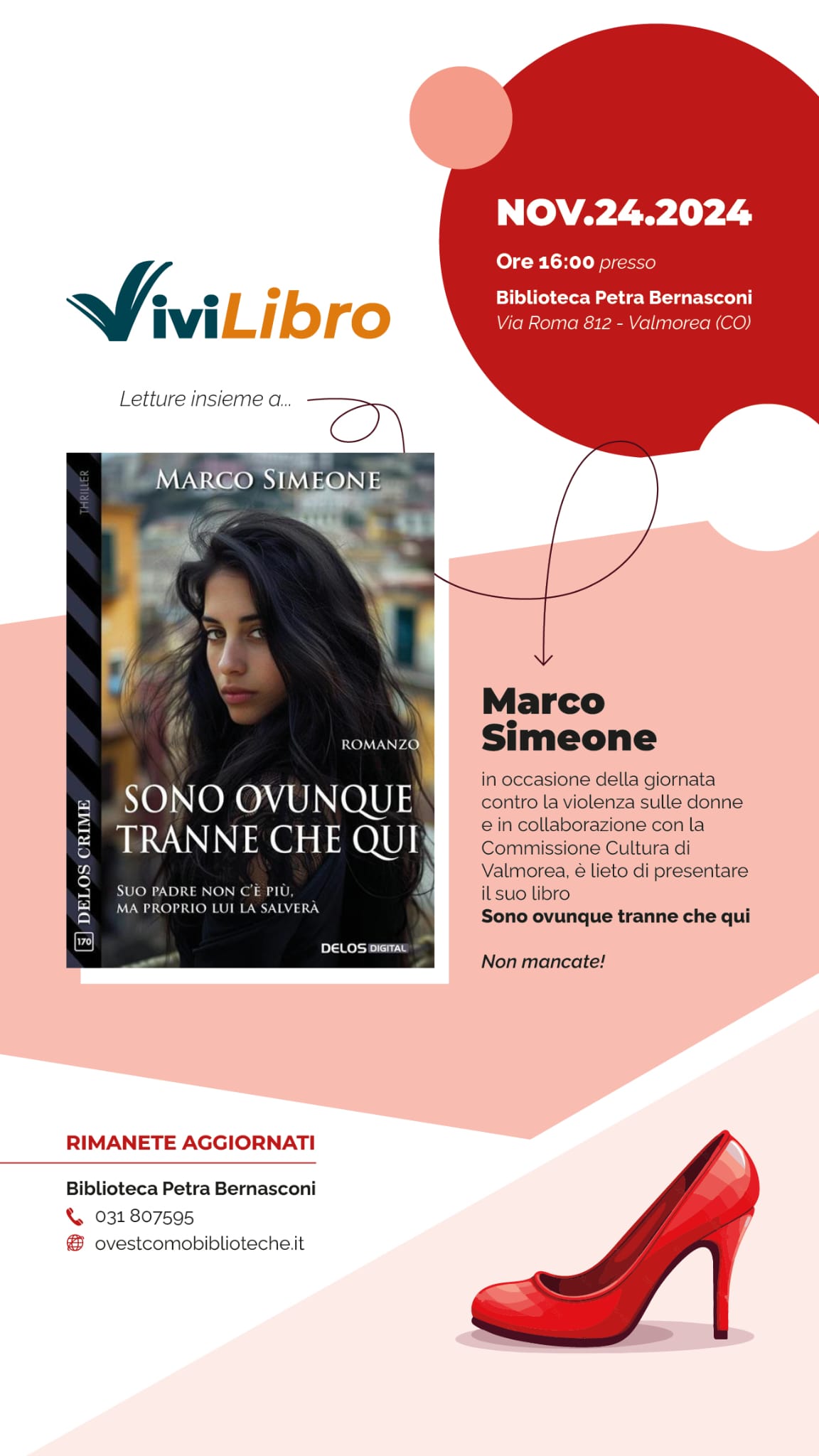 Presentazione libro "sono ovunque tranne che qui"