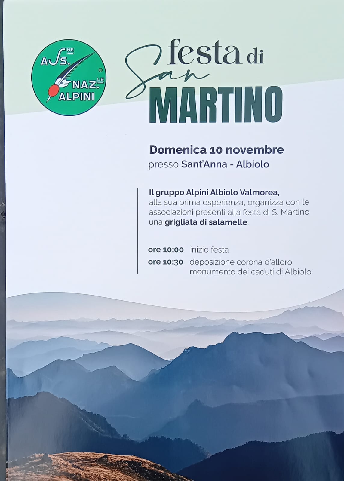 Festa di San Martino - Gruppo Alpini Albiolo Valmorea