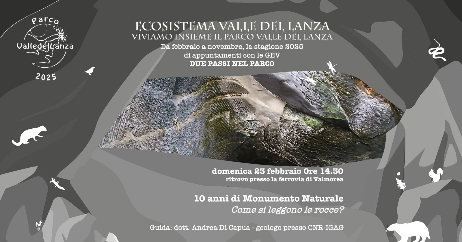 Dieci anni di Monumento Naturale - come si leggono le rocce